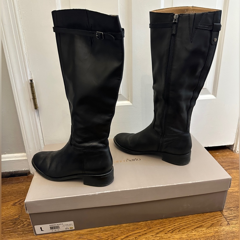Franco Sarto Black Barbara Boot